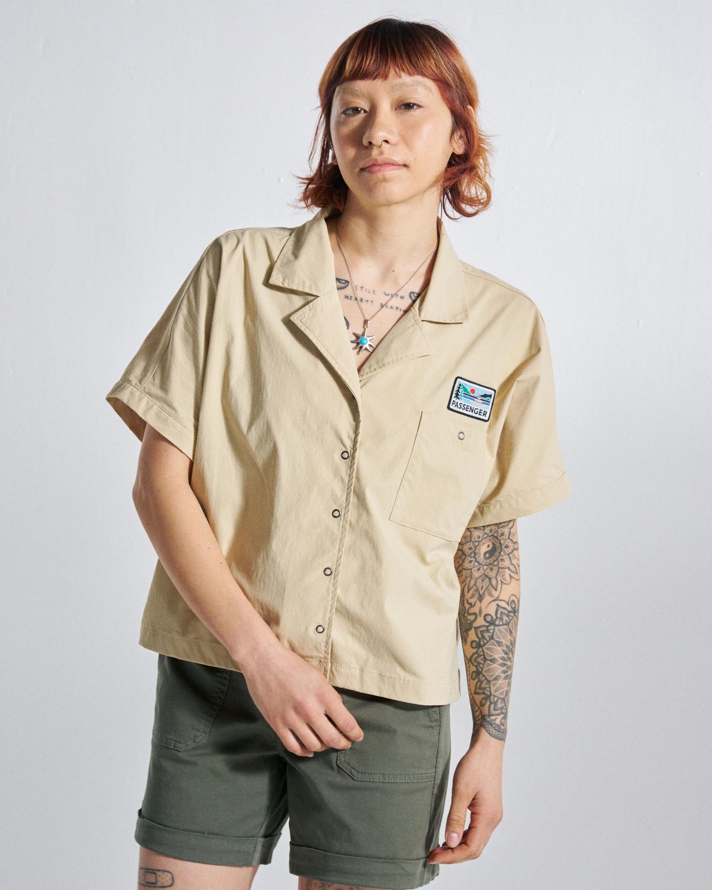 Arden Ripstop Short Sleeve Shirt - Desert